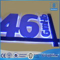 Halo effect custom 3D letter company sign